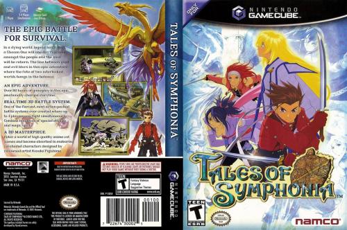 Tales Of Symphonia (Disc 1) Cover - Click for full size image